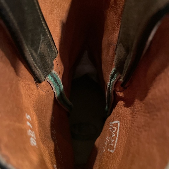 Dan Post Certified Cowgirl Bluebird Wingtip Western Boots Square Toe Size 11 - Picture 8 of 8